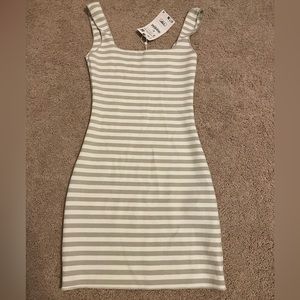 Zara striped dress